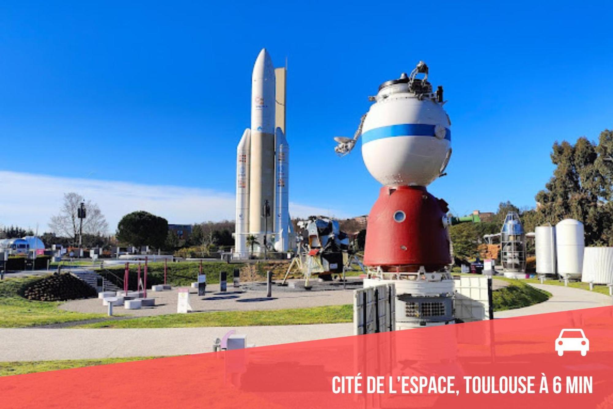 " Cote Parc " Cite De L'Espace - Balcon - Piscine Toulouse Ngoại thất bức ảnh