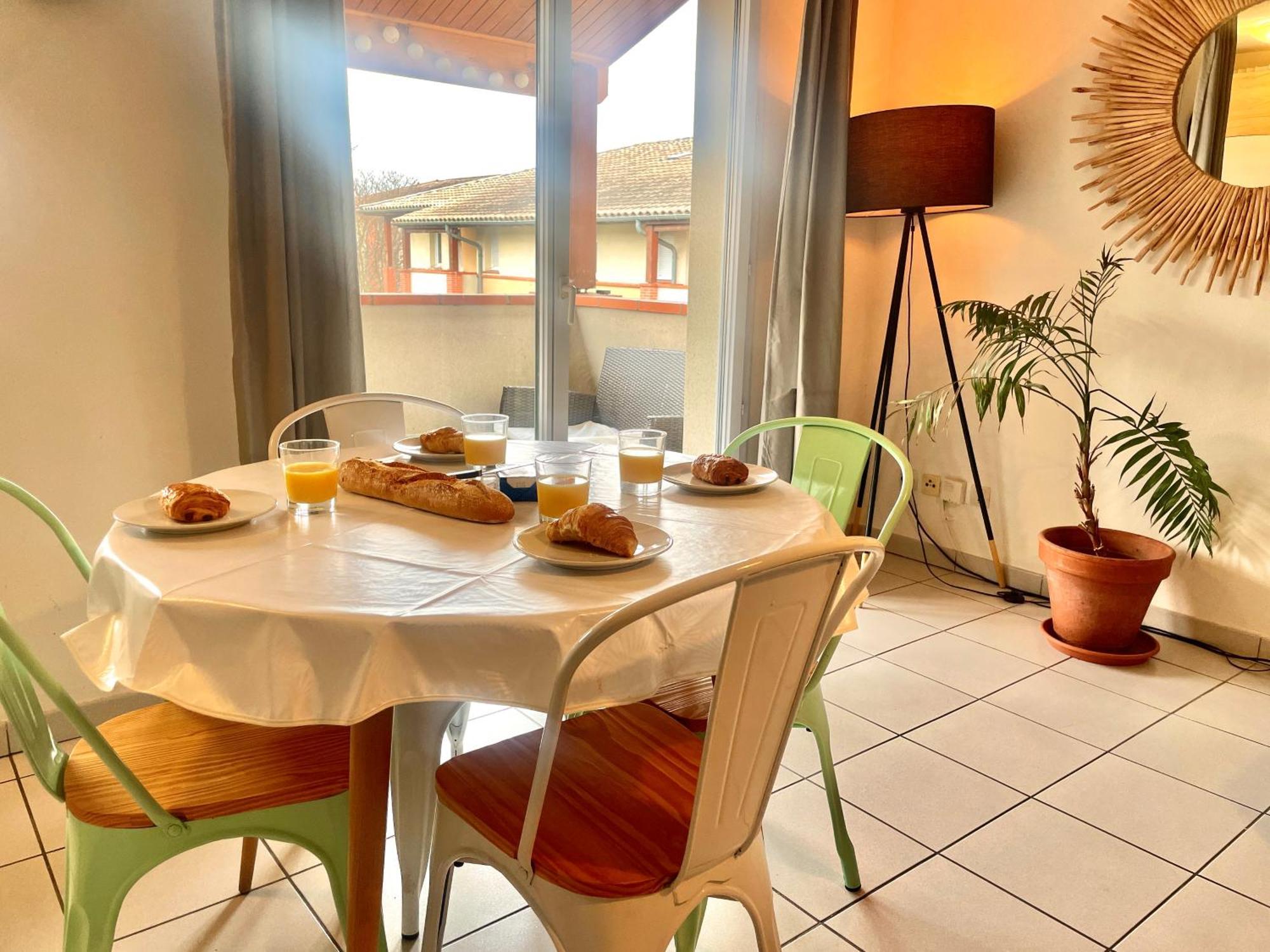 " Cote Parc " Cite De L'Espace - Balcon - Piscine Toulouse Ngoại thất bức ảnh